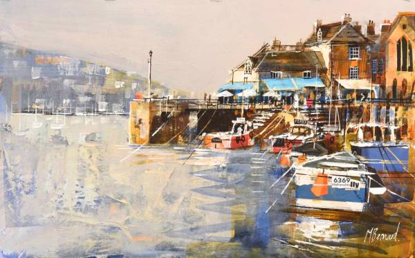 - Mixed Media on Board, Painting by Mike Bernard, measuring 28 x 45 cm (H x W) framed at 53 x 70 cm £1250